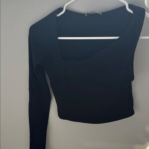Black Long Sleeve Women's Top